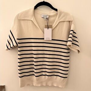 & Other stories short sleeve sweater NWT XS